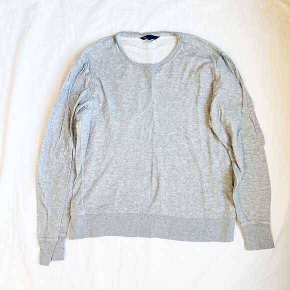 GAP Sweaters - Gap Heather Gray Crewneck Long Sleeve Sweater Size M
